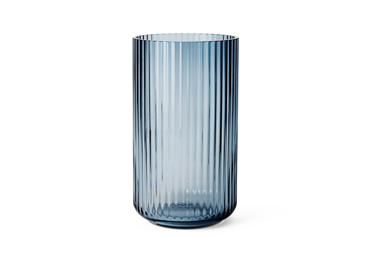 Lyngby Vase midnight blue