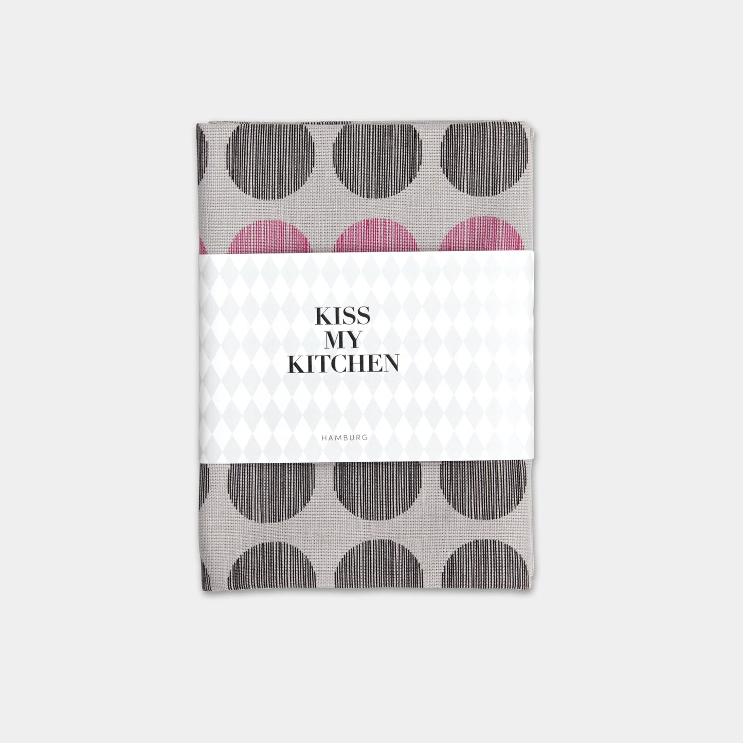 Geschirrtuch Dots grau