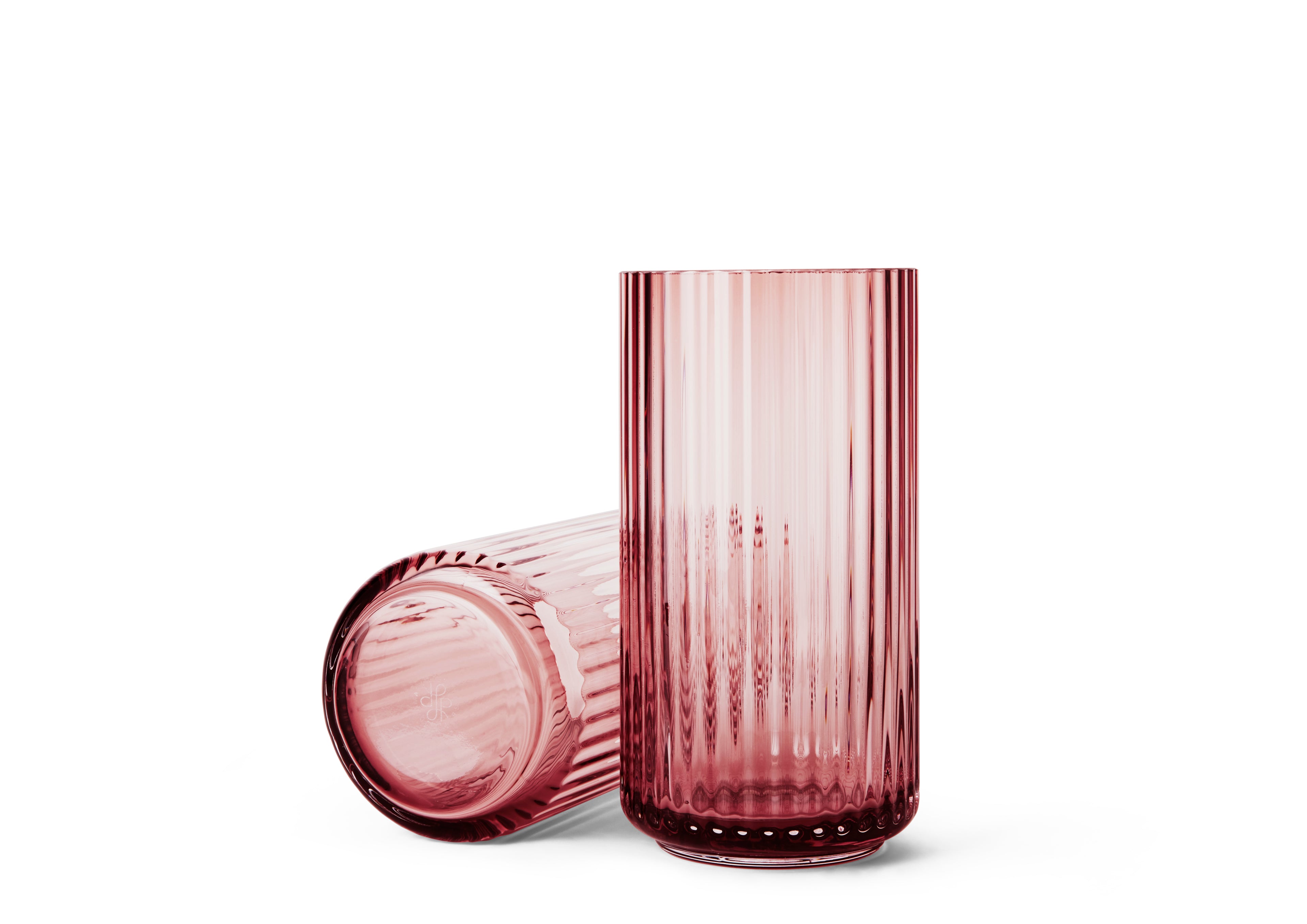 Lyngby Vase burgundy