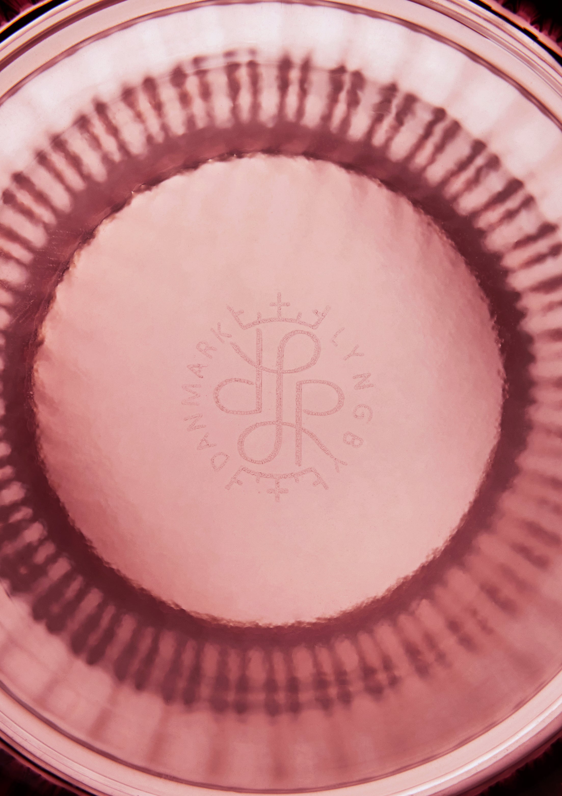 Lyngby Vase burgundy