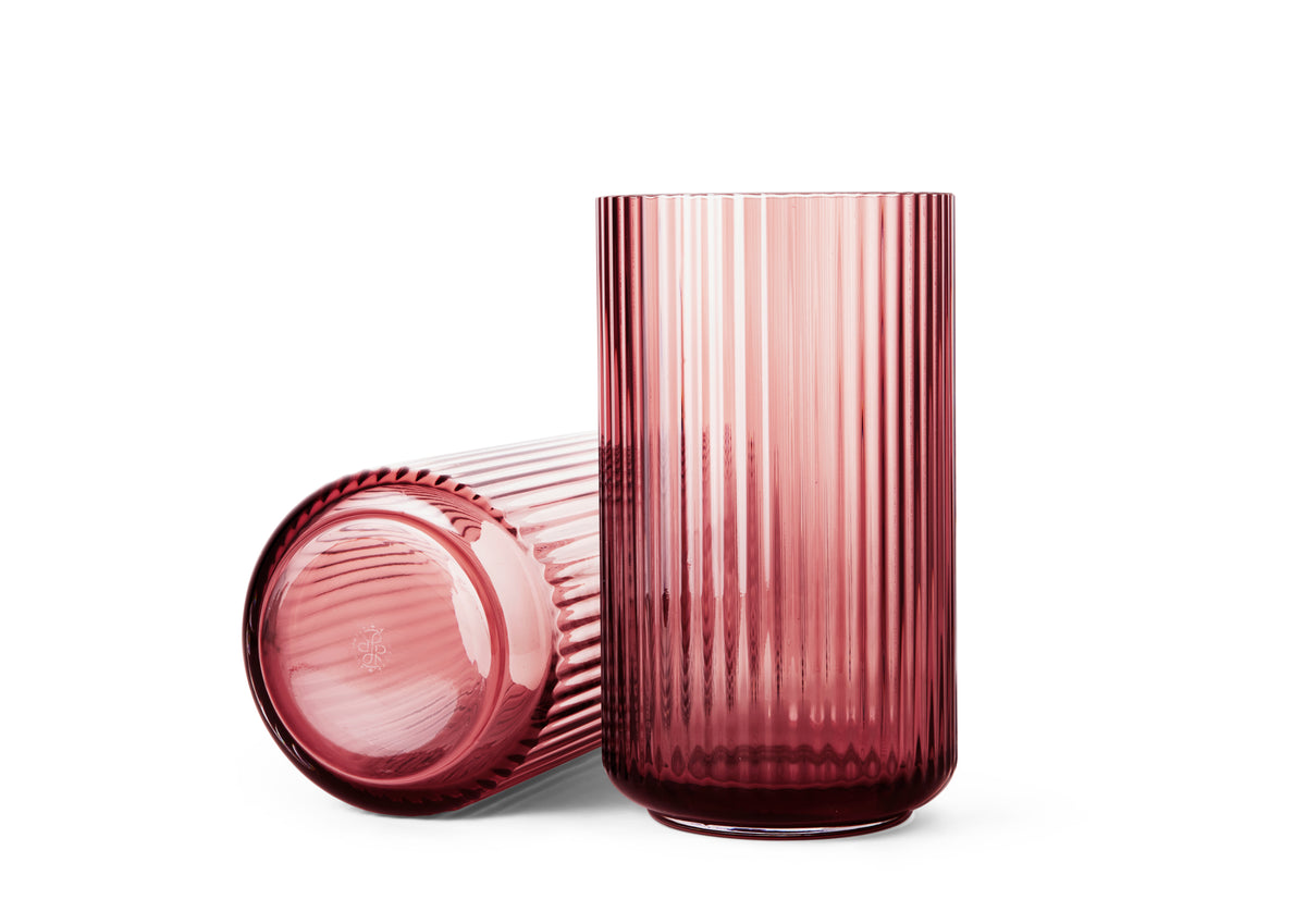 Lyngby Vase burgundy