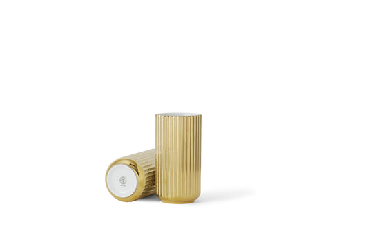 Lyngby Vase gold