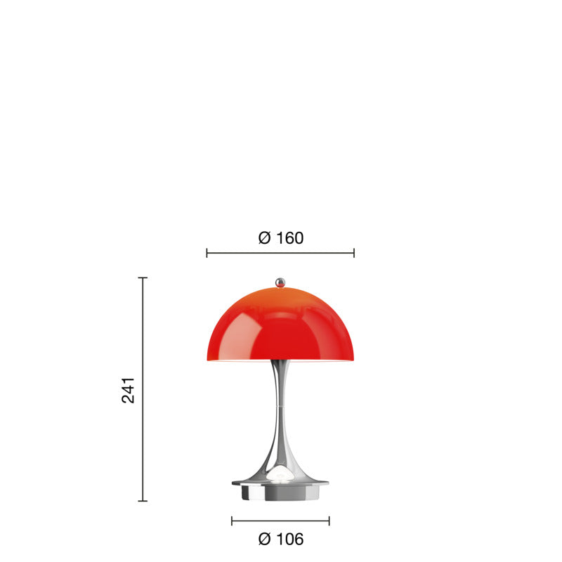 Panthella 160 Chrome V3