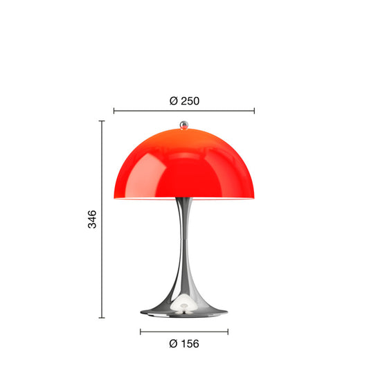 Panthella 250 Port Chrome V3