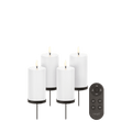 Adventskerzen Set - weiß