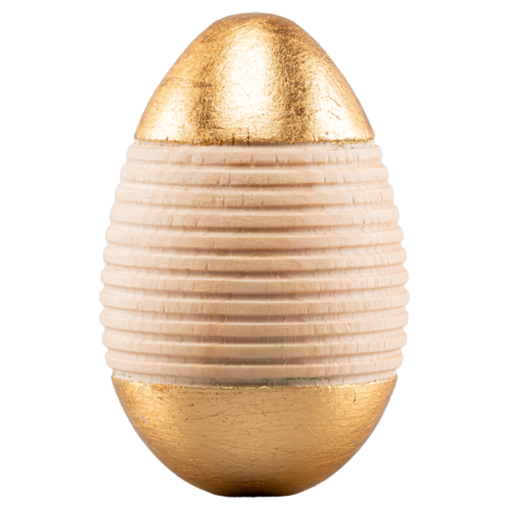 Osterei mit gold - Zirm Alpin